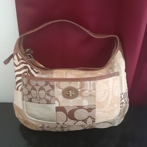 Vintage Coach Boho Shoulder Purse